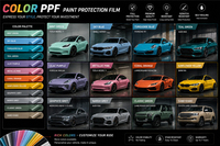 Film de protection de peinture automobile de luxe personnalisé, changeant de couleur, vert olive, écologique, PPF pour voiture