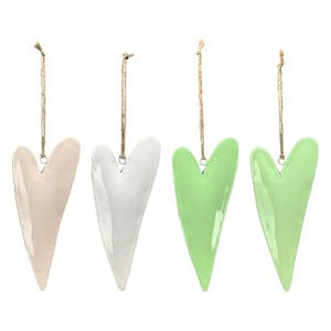 Ornement de Noël à suspendre en émail imprimé, décoration d'oiseaux en métal pour Noël et Pâques, décoration suspendue - Product Image 2