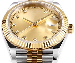 Reloj Mecánico Automático de Lujo Personalizado, Chapado en Oro de 18K, Diseño Inspirado en Joyería, para Hombre, Reloj de Oro Premium Personalizado - Product Image 3