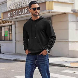 เสื้อฮู้ดสวมหัวเข้ารูปสำหรับผู้ชายเสื้อปักโลโก้ตามสั่งสำหรับผู้ผลิตในฤดูหนาว - Product Image 3