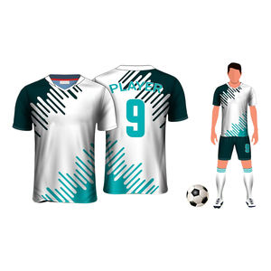 New Design Quick Dry Breathable Sublimation <b>Football</b> Stuff Best Quality Cheap Soccer Uniforms Wear Kit Set Jersey - Product Image 1