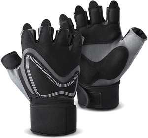 Gants de cyclisme personnalisés à demi-doigts Équipement de sport respirant et résistant à l'usure - Product Image 5