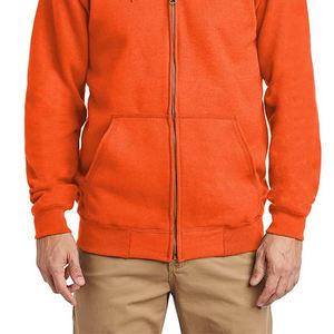 Nouvel Arrivage – Sweat à Capuche Polaire Basique pour Homme, Style Zippé OEM, Logo Personnalisé, Coupe Classique, Streetwear Hiver, Fabricants B2B 100% - Product Image 4