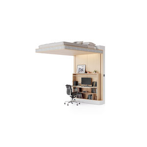 SMART FLYBED <b>TABLE</b> Modern Design <b>Space</b>-<b>Saving</b> Storage Home Furniture with Plywood Panel for Specialty Bed Sizes - Product Image 1