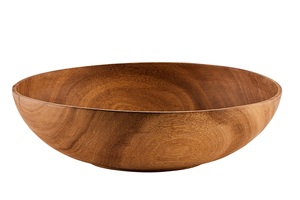 WHOLESALE HIGH QUALITY <b>LARGE</b> ACACIA WOOD FOOD SALAD FRUITS <b>SERVING</b> <b>BOWL</b> <b>BOWLS</b> - Product Image 4
