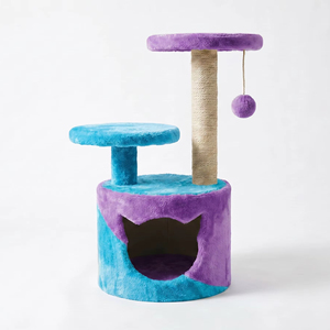 Amistar Azure Rainbow – Premium All Size <b>Cat</b> Scratcher, Colorful Sisal Post, Fun & Durable <b>Cat</b> Playground - Product Image 5