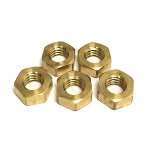 Écrou de blocage en laiton de qualité supérieure, durable et résistant, fixation filetée adaptée aux machines, meubles et équipements - Product Image 3