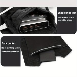 Chaleco de Hidratación para Maratón, Senderismo, Ciclismo, Escalada, Mochila para Correr, Ciclismo, Agua, Aire Libre, Poliéster, Cremallera, Impermeable - Product Image 5