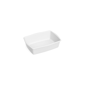 ORNAMIN Schuer-Container XS-4L White Food Grade PP BPA Free Container Stackable Freezer Safe Storage <b>Bin</b> for Commercial Use - Product Image 1