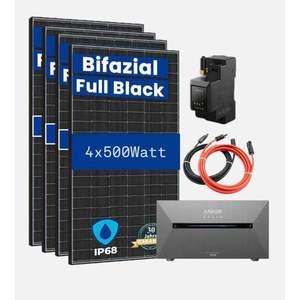 Impianto di energia da balcone 2000W con sistema di stoccaggio set completo 1,6kWh Anker Pro stoccaggio - Product Image 1
