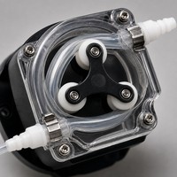 Pompe péristaltique pour gaz de combustion pour analyseur de qualité de l'eau CEMS |   Pompe doseuse de laboratoire en aluminium + acier inoxydable Thomas SR25/YZ25