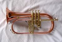 Antique Brass Bugle Horn With Beautiful Craftsmanship Perfect For Gifting Musicians And Cultural Music Collectors