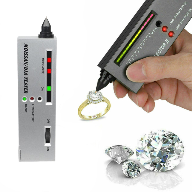 Gemstone Jewelry Watcher Tool Test Pen Gem Tool Moissanite Tester and Best Diamond Tester Gemstone Detector