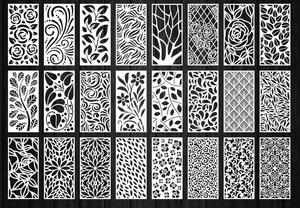 แผ่นฉากหลังตัดเลเซอร์ขายส่งสำหรับตกแต่งงานแต่งงาน ฉากหลังงานแต่งงาน แผ่นฉากหลังตัดเลเซอร์ กรอบตัดเลเซอร์ กายอานา สหรัฐอเมริกา - Product Image 5