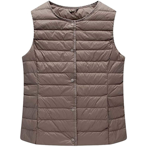 Señoras nuevo estilo ligero negro slim fit yoga Puffer chaleco acolchado alta calidad personalizado estilo deportivo transpirable prendas de vestir exteriores para hombres - Product Image 5