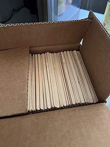 High-Quality Bamboo Stirrers - Custom Eco-Friendly Flat Drink <b>Sticks</b> - Product Image 6