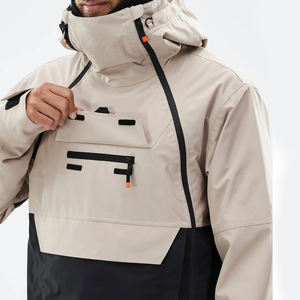 Chaquetas de nieve para exteriores con logotipo personalizado para esquiar abrigo de esquí unisex impermeable a prueba de viento y térmico con impresión de logotipo personalizado - Product Image 6