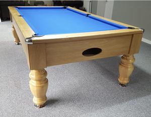 Mesa de Billar de Pizarra de Roble Natural Verbier de Lujo, Varios Tamaños - Product Image 2