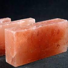 Brique de sel rose de l'Himalaya naturelle fabriquée à la main magnifiquement sculptée pour la décoration de lampe de cuisine bien-être une technique d'amour élégante - Product Image 6