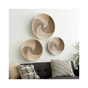 Offre Spéciale mural jonc de mer Accessoires pour la maison Décoration Paniers tissés Décoration murale jonc de mer traditionnel - Product Image 1