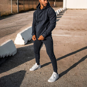 Unisex 400GSM Cotton Heavyweight Eco-Friendly Plus Size Hoodies Joggers Set Custom Logo Casual Earth Tones <b>Tracksuits</b> Winter - Product Image 2