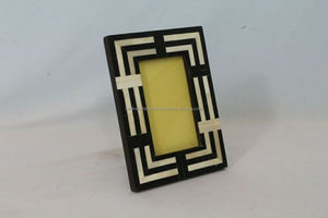 Cadre photo décoratif artisanal en os et résine, best-seller pour la maison et le bureau modernes - Product Image 3