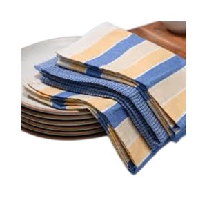 GOTS Certified 100% Organic Cotton Kitchen Dinner Golf Towels Dark Solid <b>Colour</b> Embroidered Ultra Soft Absorbent Home Use China - Product Image 4