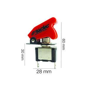 สวิตช์เบบี้โก้ สีแดง แบบกลาง ไม่มีโลโก้ - Product Image 3
