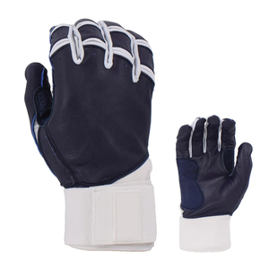 Guantes deportivos duraderos transpirables Guantes de bateo de softbol muy demandados Servicio OEM Guantes de bateo de béisbol de cuero - Product Image 1