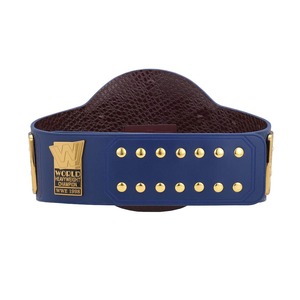 เข็มขัดหนังแท้สีน้ำเงินคุณภาพสูงสำหรับฝึกซ้อม2024แบบจำลองระดับแชมป์โดยหวังว่าจะเป็นสากล - Product Image 3