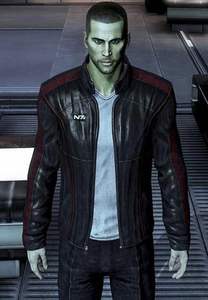 CHAQUETA DE CUERO MASS EFFECT N7 - Product Image 1