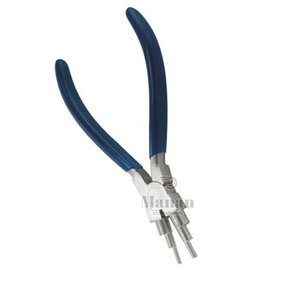 Pince à bijoux en acier inoxydable pour la fabrication de bijoux, outil de précision pour le travail du fil MANAN INSTRUMENTS MI-BMP-1504 - Product Image 3