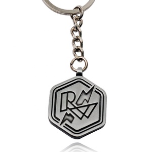 Porte-clés en laiton émaillé personnalisés pour cadeau d'entreprise, souvenir - Marque MTX - Product Image 1