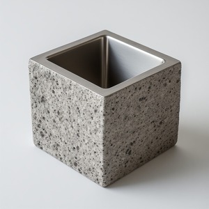 Porte-brosse à dents en métal décoratif conçu pour la maison, l'hôtel, le bureau, offrant une beauté fonctionnelle avec un design moderne et écologique - Product Image 1