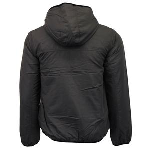 แจ็กเก็ตผ้าฝ้ายสำหรับผู้ชาย, เสื้อโค้ทบอมเบอร์ลำลองมีฮู้ดมีซิปปิดโลโก้กำหนดเองขายส่งเสื้อกันลมแขนปกติ J - Product Image 4