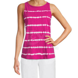 Cómoda ropa de fitness para gimnasio Camiseta sin mangas para mujer Ropa activa Precio bajo En stock Camiseta sin mangas para mujer - Product Image 3