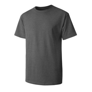 Camiseta de manga corta de algodón puro 280G de alta calidad para hombre, camisa de capa Base de lavado ácido de marca de moda, holgada - Product Image 1