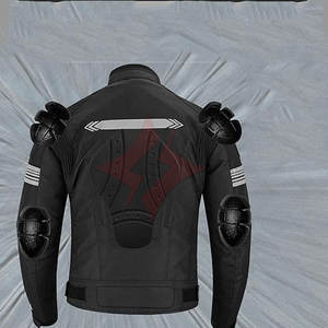 Chaqueta de Motociclista Estilo Racing de Cordura para Motociclistas, Color Personalizado, Impermeable, Transpirable, Unisex, Blindada - Product Image 5