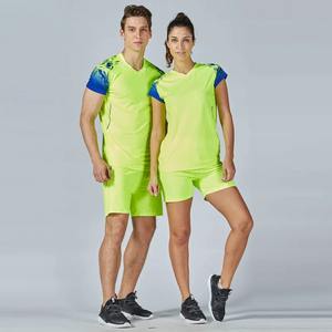 Pantalones cortos de voleibol de equipo en blanco de calidad superior mujeres deportes hombres traje de entrenamiento deportivo camisetas de voleibol Kits DIY - Product Image 4