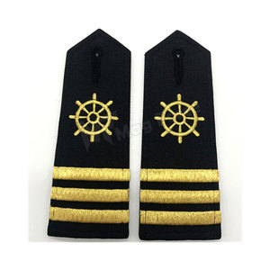 Wholesale High Quality Embroidered <b>Sew</b>-On Epaulettes Customized Design Eco-Friendly Water Resistant Safety <b>Pin</b> Made Pakistan - Product Image 5