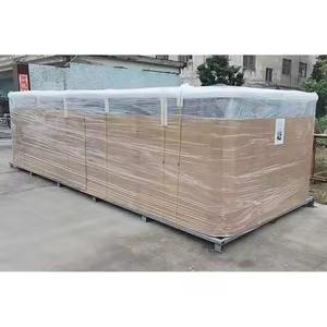 Bañera de hidromasaje de lujo moderna para exteriores, bañera de hidromasaje independiente de 1,8 m con función de remojo, Material de piedra artificial - Product Image 3