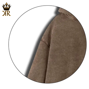 Sweat à capuche pour homme en coton 100% de haute qualité, manches longues, logo imprimé personnalisé, broderie, tissu épais, sweat à capuche d'hiver, lavage à l'acide - Product Image 3