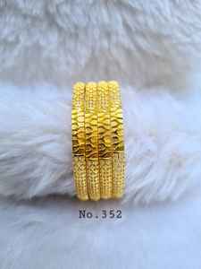 Exquisite Pure Copper Bangles Handcrafted Premium Gold Finish Quartz Gift Vintage Style Skin Friendly Tarnish Resistant Bulk - Product Image 5