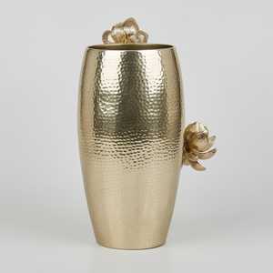 Florero de hierro hecho a mano chapado en oro más vendido, nuevo diseño, artículos de mesa de moda, excelente decoración del hogar, jarrón para maceta - Product Image 2