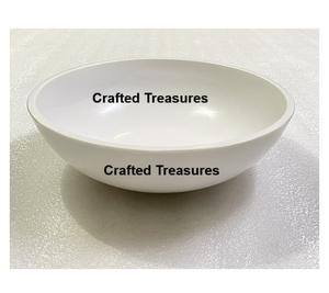 Bol à salade en résine au look classique, décoration personnalisée pour la maison, vaisselle, vaisselle de table, bol à dessert et à nourriture au meilleur prix - Product Image 2