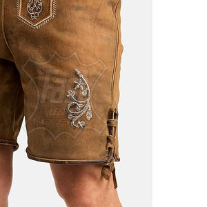 Concevez votre propre logo Lederhosen Shorts bavarois à séchage rapide et respirant Lederhosen Shorts bavarois fabriqués au Pakistan - Product Image 6