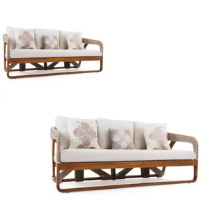 MEUBLE EXTÉRIEUR PATIO EN BOIS DE TECK FABRIQUÉ EN INDONÉSIE - Product Image 3