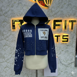 Sweat à capuche à fermeture éclair de qualité durable Nouveau produit arrivé Bon prix fabriqué en usine Sweats à capuche pour hommes - Product Image 3