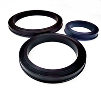 Noir 2 "3" 4 "Fig 1502 Weco Nitrile Buna FKM HSN Caoutchouc Marteau Union Anneaux D'étanchéité À Lèvres