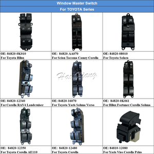 Haoxiang araba elektrikli kapı Master otomatik kaldırıcı güç pencere anahtarı Toyota Nissan Isuzu Mitsubishi <span class=keywords><strong>Hyundai</strong></span> Honda Mazda Subaru için - Product Image 4
